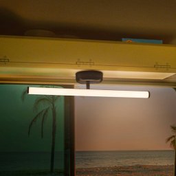 OSRAM LED rechargeable wall light NIGHTLUX STICK, black, touch dimmer