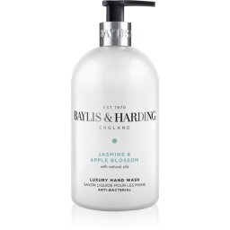Baylis & Harding Jasmine & Apple Blossom Cleansing Liquid Hand Soap with antibacterial ingredients 500 ml