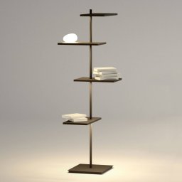 Vibia Suite multifunctional LED floor lamp 133 cm