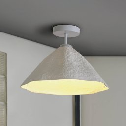 OSRAM Decor Lotus Leaf ceiling lamp, 1-bulb, white, paper, E27