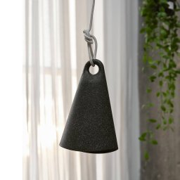 OSRAM Decor Bell pendant light, recycled plastic, E27,