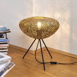 OSRAM Decor Paper Drop table lamp, tripod, beige, E27