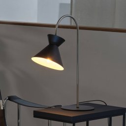 OSRAM Decor Waist table lamp, steel, black, E27