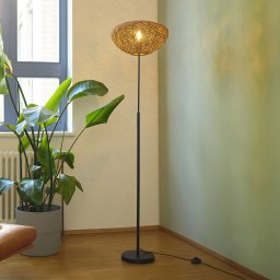 OSRAM Decor Paper Drop floor lamp, paper, beige, E27