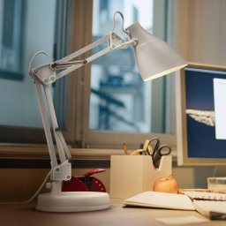 OSRAM Office Line Desk Pear table lamp, white, E27