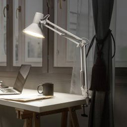 OSRAM LED clip-on light Office Line Desk Retro, white, 3,000 K