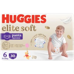 Huggies Extra Care Pants Size 6 disposable nappy pants 15-25 kg 30 pc