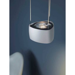 LOOM DESIGN LED pendant light Air, white, aluminium, 13 cm