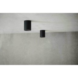 LOOM DESIGN Nyx LED ceiling light, black, IP54