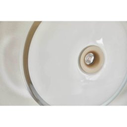 LOOM DESIGN LED ceiling light, white, grey, glass, Ø 20 cm