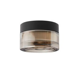 LOOM DESIGN Otto Wave LED ceiling light, grey, IP65