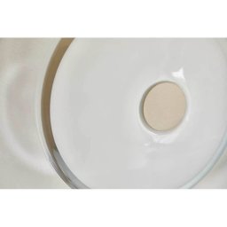 LOOM DESIGN LED wall light Solene, white, glass, Ø 20 cm