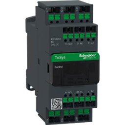 SCHNEIDER ELECTRIC LC1D25ABD - LC1D power contactor, 11 kW, 25 A, 400 V AC3, 24 V DC, snap-in