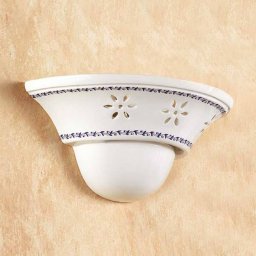 Ceramiche Elegant IL PUNTI wall light with a ceramic bowl