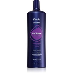 Fanola Wonder No Yellow Extra Care Shampoo Brassy Tones Neutralizing Shampoo 1000 ml