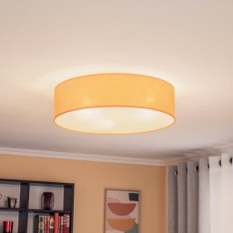 Euluna Roller blanket, fabric shade orange, Ø 50 cm