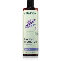 Folk & Flora Lavender Relaxing Shower Gel 400 ml