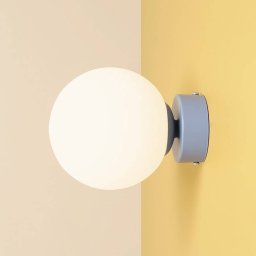 ALDEX Joel wall lamp, blue/white, 1-bulb