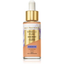 Max Factor Miracle Pure Skin Reset Serum Foundation shade 50-70 Light to Medium Warm 30 ml