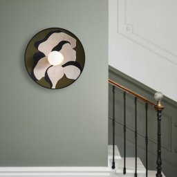 MARKET SET Sonia Laudet wall lamp Ø 40 cm khaki