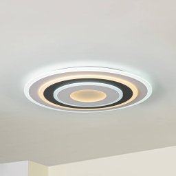 Lindby LED ceiling light Rebeka, round, Ø 70 cm, CCT, dimmable