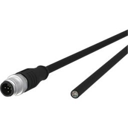 METZ CONNECT MC 142MGA10010 - Sensor cables, M12, 5-pin, plug > open end, 1 m