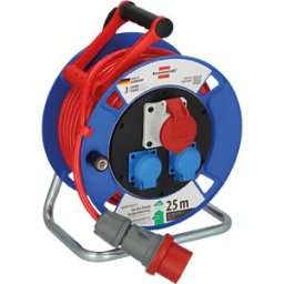 BRENNENSTUHL BRE 1182770010 - Cable reel, Garant CEE, IP44, 25-m cable