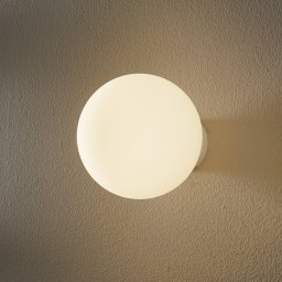 Fabbian Lumi Sfera glass wall light, Ø 14 cm