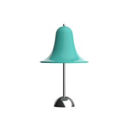 VERPAN LED rechargeable table lamp Pantop, light blue-green, IP44