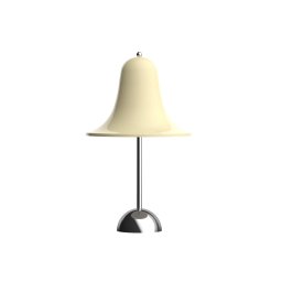 Verpan LED rechargeable table lamp Pantop, cream white, height 30 cm