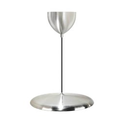 DFTP by Nordlux Artist LED pendant light, steel-coloured, Ø 40 cm, stainless steel