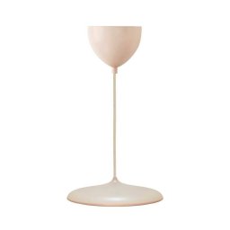 DFTP by Nordlux Artist LED pendant light, Ø 25 cm, dusty pink, metal