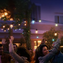 Philips Hue LED fairy lights Festavia Globe 14m 20 bulbs IP65