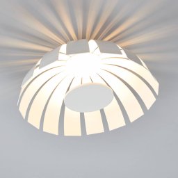 Marchetti White LED designer ceiling light Loto, 33 cm