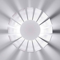 Marchetti White LED designer ceiling light Loto, 27 cm