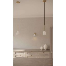Nuura Aps Nuura ceiling spotlight Anoli Spot Surface Height 20 cm gold/white