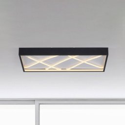 JUST LIGHT. GmbH JUST LIGHT. Mikado LED ceiling light, 60 x 30 cm, black