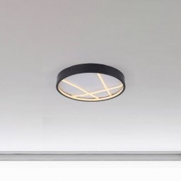 JUST LIGHT. GmbH JUST LIGHT. Mikado LED ceiling light, Ø 40 cm, black