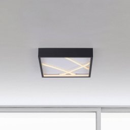 JUST LIGHT. GmbH JUST LIGHT. Mikado LED ceiling light, 30 x 30 cm, black