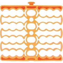 DELOCK 66255 - Cable Organizer with 24 cable entries orange