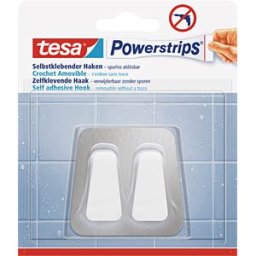 TESA 59785 - tesa® Powerstrips® double hook, metal-plastic