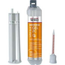 GLUETEC WIKO 101696 - 2C instant adhesive, Super Glue Gel 2C, 11 g