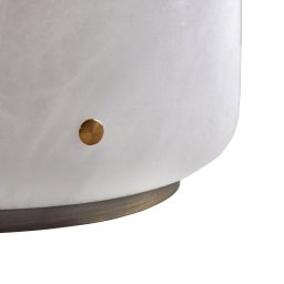 Carpyen Capsule LED table lamp in Alabast Height 25.2cm
