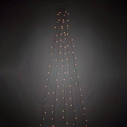 Konstsmide Christmas LED tree lights with pre-installed globes 200-bulb