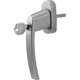 OLYMP 5986 - Window handle with lock, silver