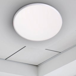 Näve Suma LED recessed light, Ø 21.5 cm, white, dimmable, IP44
