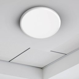 Näve Suma LED recessed light, Ø 15.5 cm, white, dimmable, IP44