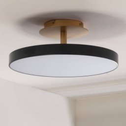 UMAGE LED ceiling lamp Asteria UP PLUS, anthracite Ø 60 cm CCT