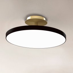 UMAGE LED ceiling lamp Asteria UP PLUS, black, Ø 60 cm, CCT