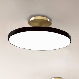 UMAGE LED ceiling lamp Asteria UP PLUS, black, Ø 43 cm, CCT